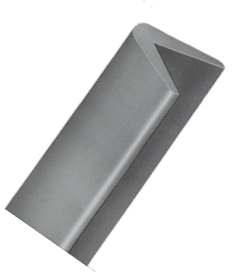 Industrial Metals Steel Ali Stainless Steel FOLDED ANGLE Wall Corner Protector 