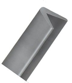 clear plastic corner trim